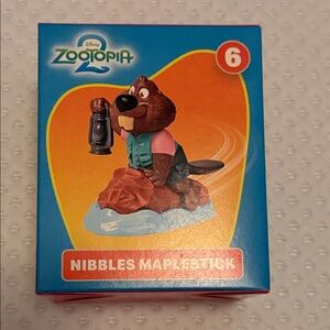 Disney Zootopia 2 Nibbles MapleStick Figure McDonald’s Happy Meal Toy